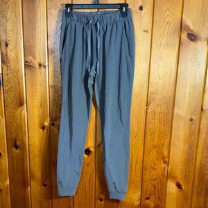 Women’s Gray Jogger Pants travel joggers size small stretchy comfy workout